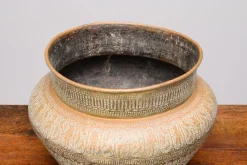 New Pamono English Brass Jardiniere, 1930s