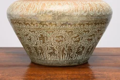 New Pamono English Brass Jardiniere, 1930s