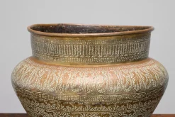 New Pamono English Brass Jardiniere, 1930s