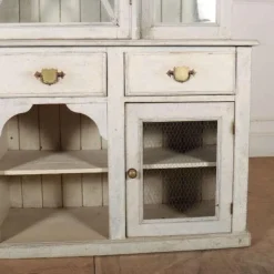 Pamono English Breakfront Kitchen Dresser><noscript><img width=