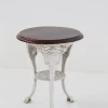 Hot Pamono English Cast Iron and Wooden Table, 1890s