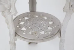 Hot Pamono English Cast Iron and Wooden Table, 1890s