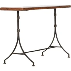 Pamono English Cast Iron Console Table, 1920s> Console Tables