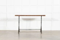 Pamono English Cast Iron Console Table, 1920s><noscript><img width=