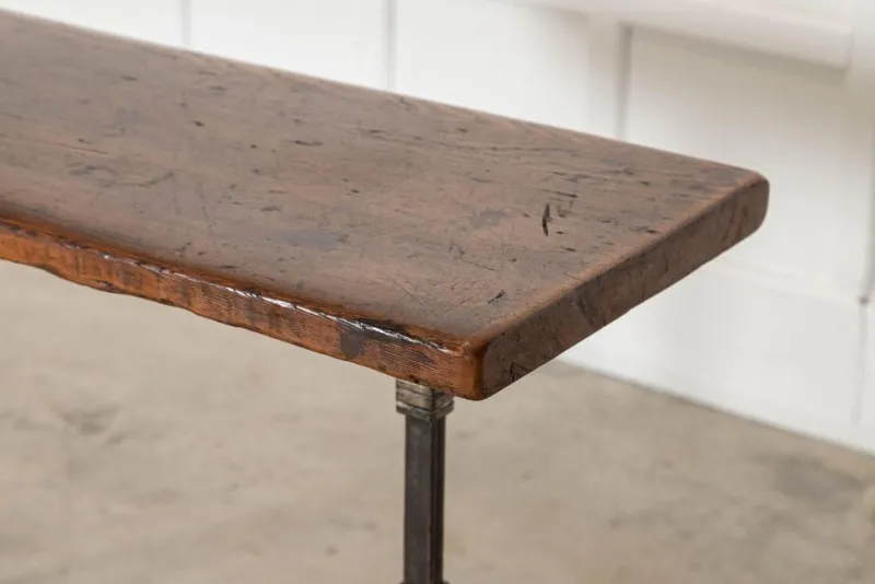 Pamono English Cast Iron Console Table, 1920s> Console Tables