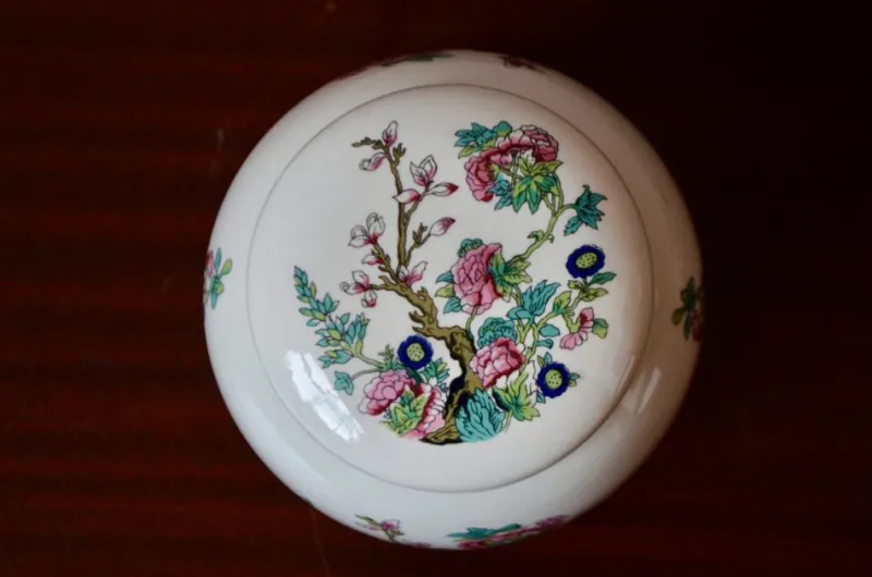 Pamono English Ceramic Ginger Jar from Sadler, 1950s> Bottles, Carafes & Jugs