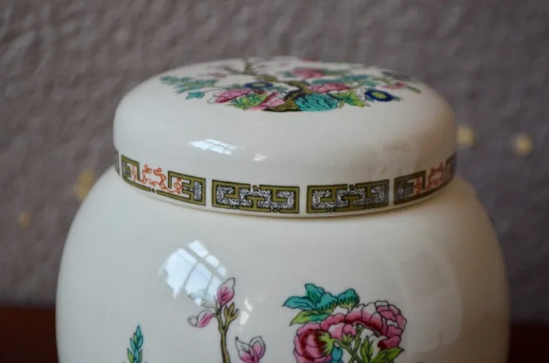 Pamono English Ceramic Ginger Jar from Sadler, 1950s> Bottles, Carafes & Jugs