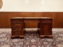 Best Pamono English Classic Desk with Green Inlay