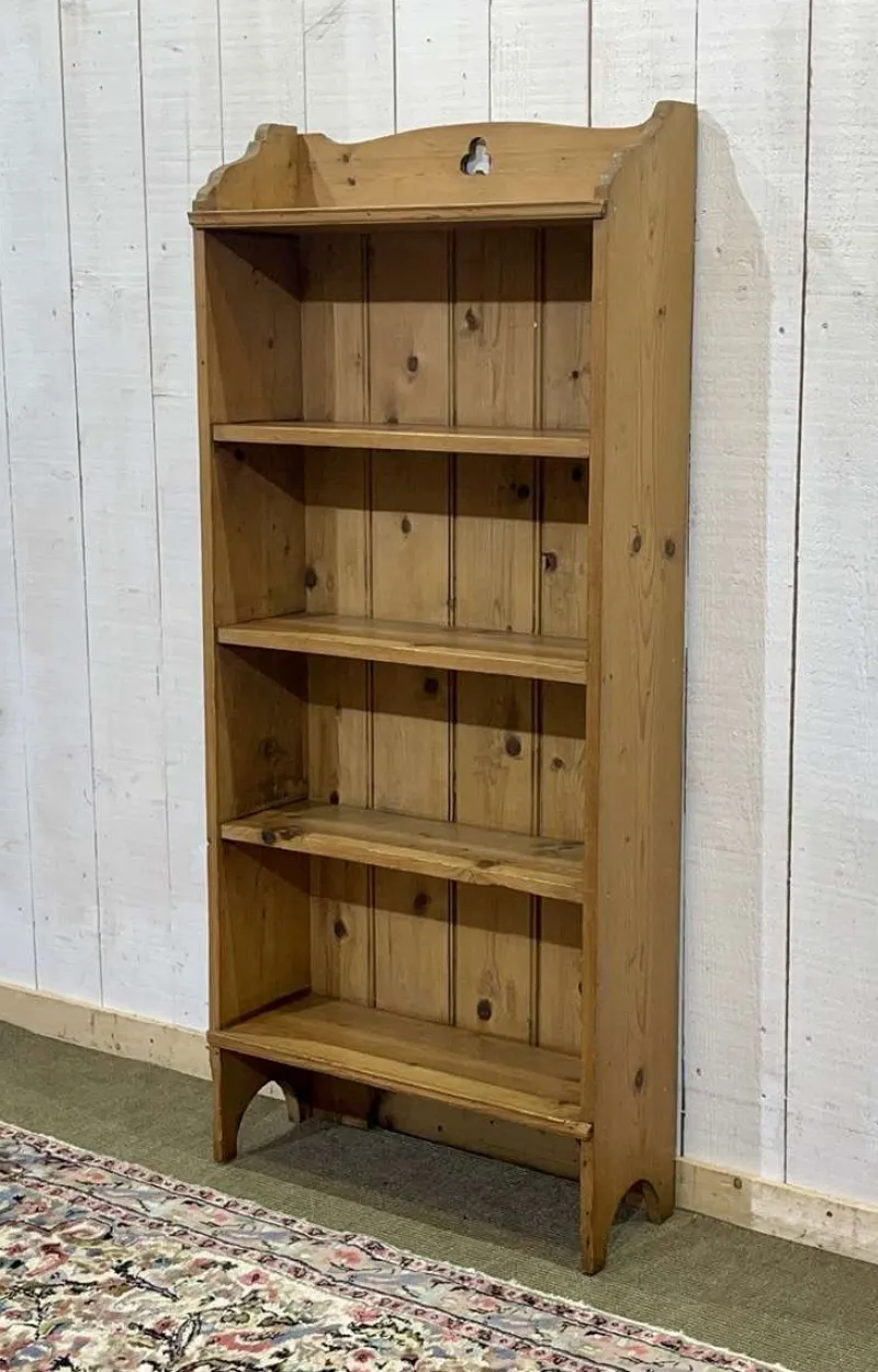 Pamono English Fir Bookcase, 1900s> Shelves & Wall Units