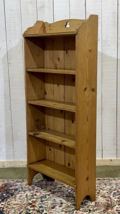 Pamono English Fir Bookcase, 1900s><noscript><img width=