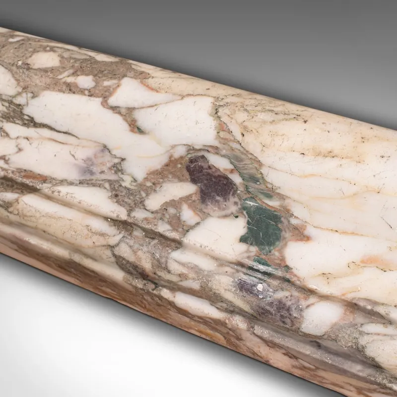 Pamono English Georgian Fireplace Surround in Marble, 1820s> Fireplaces And Mantels