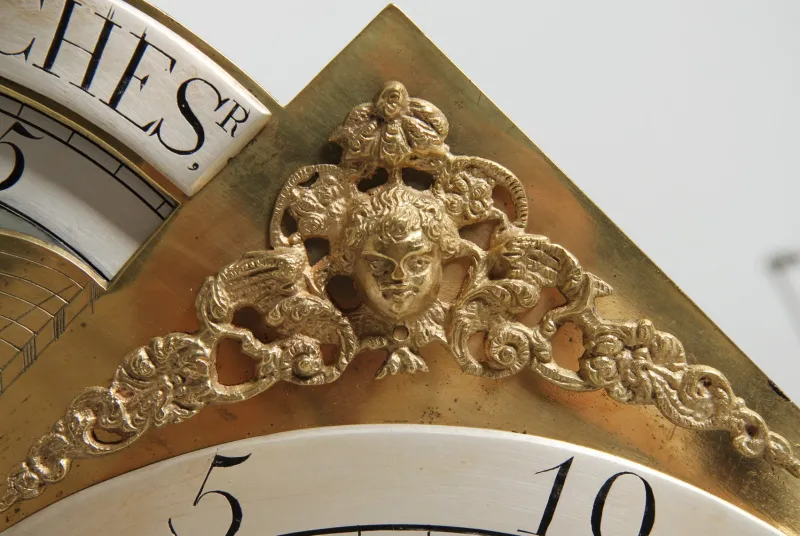 Hot Pamono English Grandfather Clock with Moon Phases, 1780