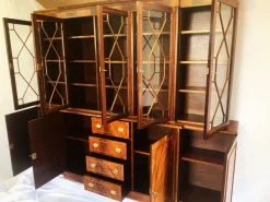 Pamono English Mahogany Cabinet with Drawers, 1960s> Cabinets & Wardrobes