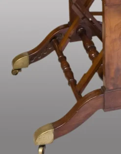 Pamono English Mahogany Library Folio Stand, 1830s><noscript><img width=