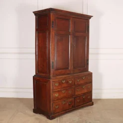 Pamono English Oak Linen Press