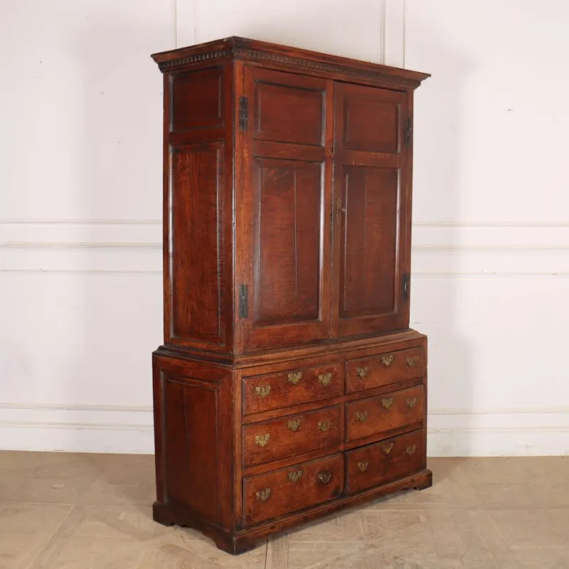 Pamono English Oak Linen Press
