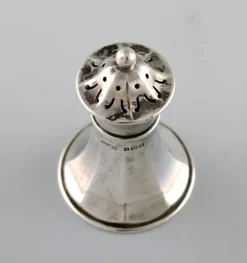 Pamono English Pepper Shaker in Silver, Late 19th Century> Salt & Pepper Shakers