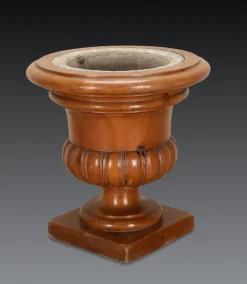 Pamono English Pine Wine Cooler or Jardiniere, 1880s><noscript><img width=