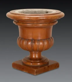 Pamono English Pine Wine Cooler or Jardiniere, 1880s><noscript><img width=