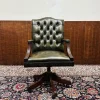Pamono English President Chair in Olive Green> Office Chairs