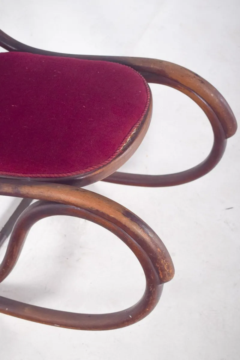 New Pamono English Rocking Chair, 1890s