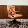Pamono English Salmon President Chair> Office Chairs
