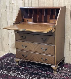 New Pamono English Secretary in Mahogany, 1950s