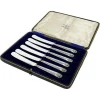 Clearance Pamono English Silver Butter Knives from Maxfield & Sons Ltd, Sheffield, 1913