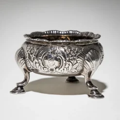 Clearance Pamono English Silver Salt Cellars, Set of 2