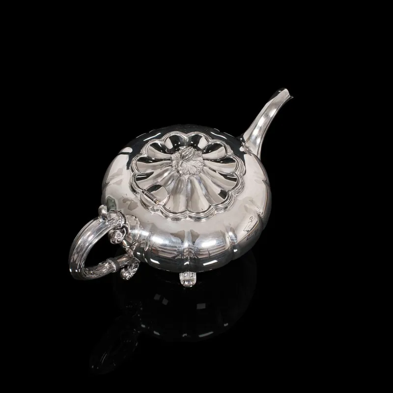 Pamono English Silver-Plated Tea Service from Viners of Sheffield, 1960s, Set of 2> Coffee & Tea Service