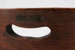 Pamono English Swivel-Base Captain Desk Chair, 1850s><noscript><img width=