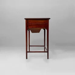 Pamono English Victorian Style Console Table in Wood with Mirror and Drawers, 1930s