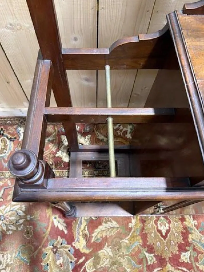 Pamono English Wardrobe in Mahogany> Racks, Hooks & Valets