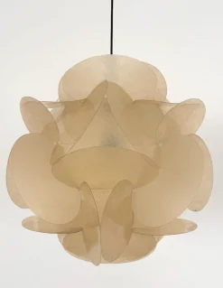 Discount Pamono Enrico Botta Fiberglass Pendant Light by Sundown, 1968