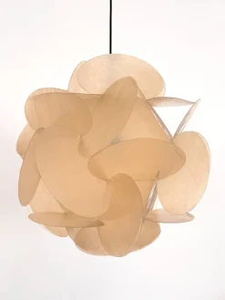 Discount Pamono Enrico Botta Fiberglass Pendant Light by Sundown, 1968