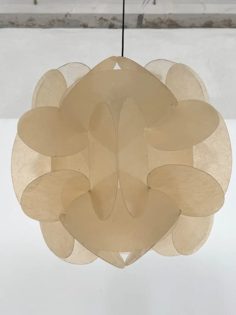 Discount Pamono Enrico Botta Fiberglass Pendant Light by Sundown, 1968