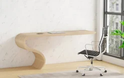 Online Pamono Enso Desk in Wood by Neal Aronowitz