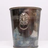Pamono Epns Silver Plated Lions Head Wine Cooler, 1950s> Ice Buckets & Wine Coolers