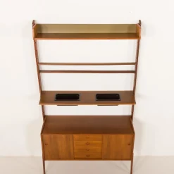 Pamono Ergo Wall Unit with Planter by John Texmon, Norway, 1960s