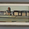 Online Pamono Eric Elfvén, Desert Geometry, Oil Painting, Framed