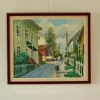 New Pamono Eric Lundberg, A Fine Morning, Oil on Canvas, Mid-20th Century, Framed