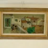 Pamono Erik Sigfrid Persson, Children, Oil on Panel, Mid-20th Century, Framed> Mid-Century