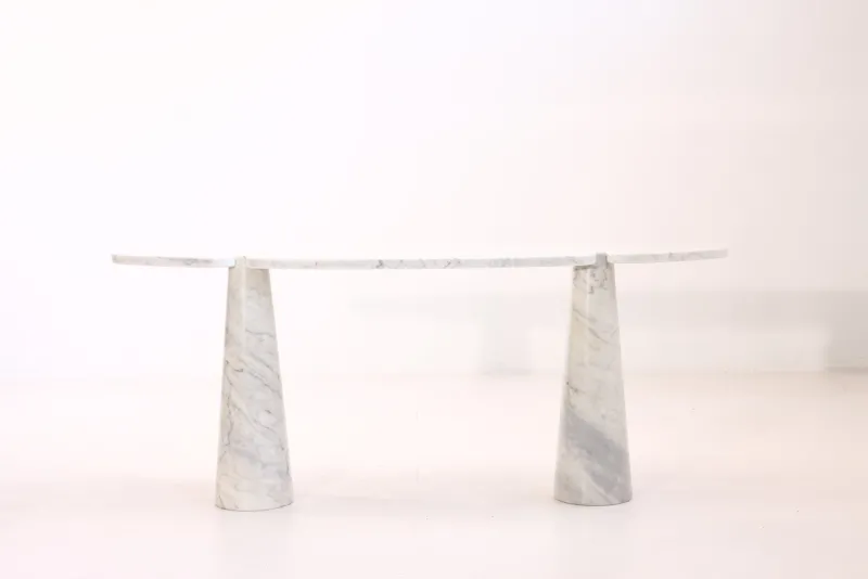 New Pamono Eros Marble Console Table by Angelo Mangiarotti, 1971