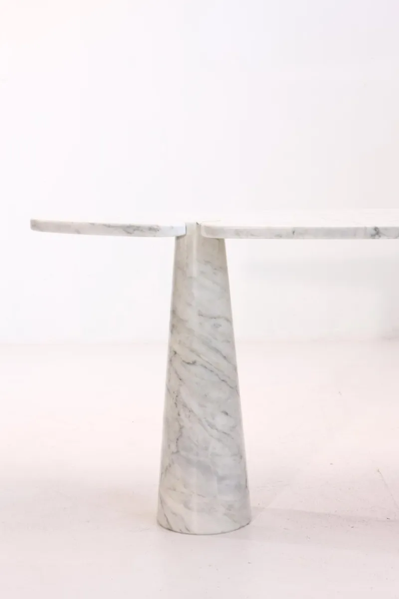 New Pamono Eros Marble Console Table by Angelo Mangiarotti, 1971