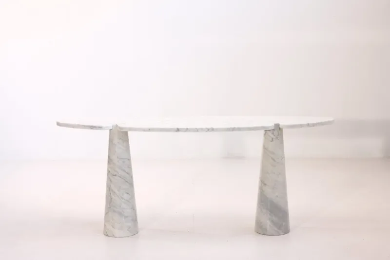 New Pamono Eros Marble Console Table by Angelo Mangiarotti, 1971