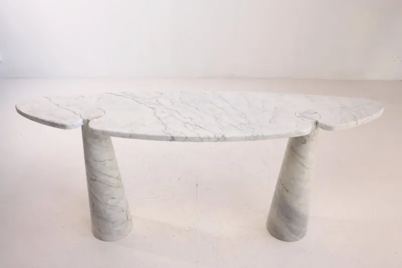 New Pamono Eros Marble Console Table by Angelo Mangiarotti, 1971