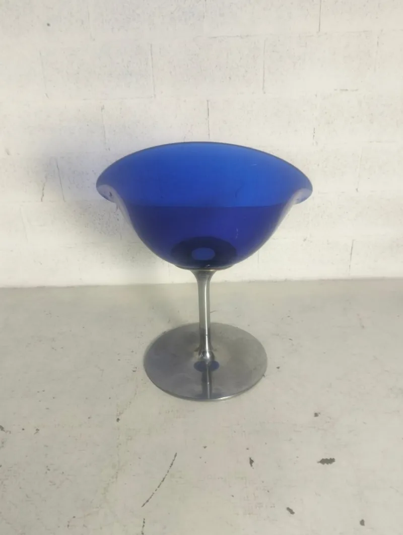 Pamono Eros Swivel Blue Chair by Philippe Starck for Kartell, 1990s> Office Chairs