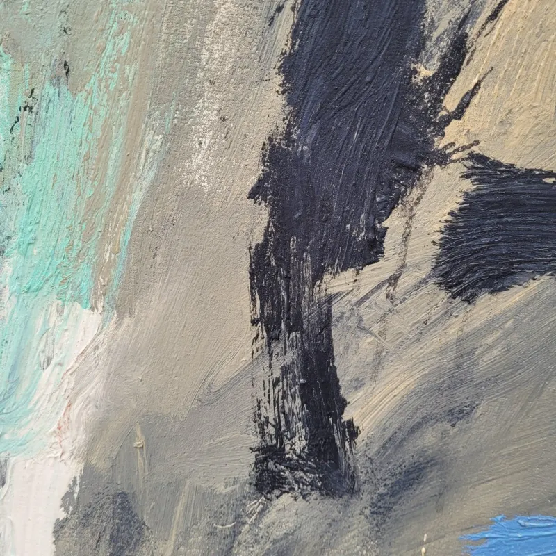 Pamono Esteban de la Foz, Childhood Islands, 1996, Oil on Canvas> Abstraction