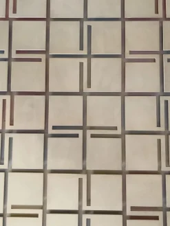 New Pamono Estuardo Maldonado, Abstract White Artwork, 1980, Acrylic Glass