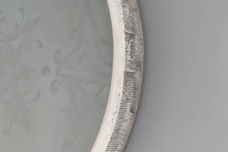 Clearance Pamono Etched Glass Windows, 1880s, Set of 3